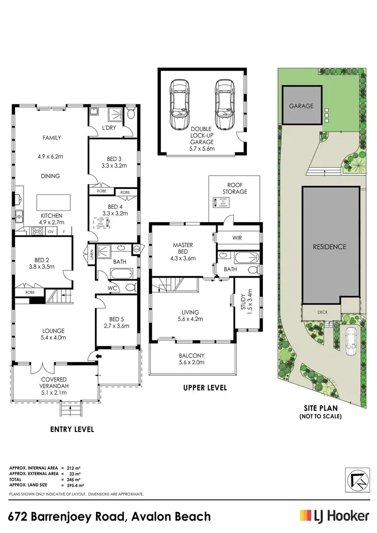 Floorplan of Homely house listing, 672 Barrenjoey Road, Avalon Beach NSW 2107