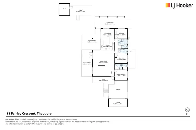 Floorplan of Homely house listing, 11 Fairley Crescent, Theodore ACT 2905