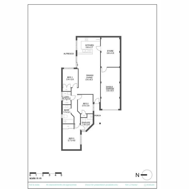 Floorplan of Homely villa listing, 5C Maltarra Place, Nollamara WA 6061