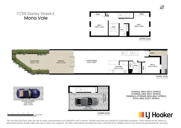 Floorplan of Homely townhouse listing, 17/59 Darley Street, Mona Vale NSW 2103