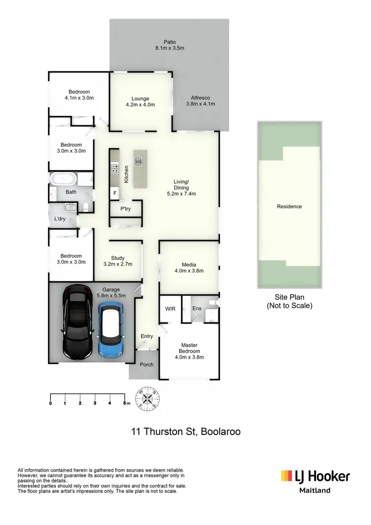 Floorplan of Homely house listing, 11 Thurston Street, Boolaroo NSW 2284