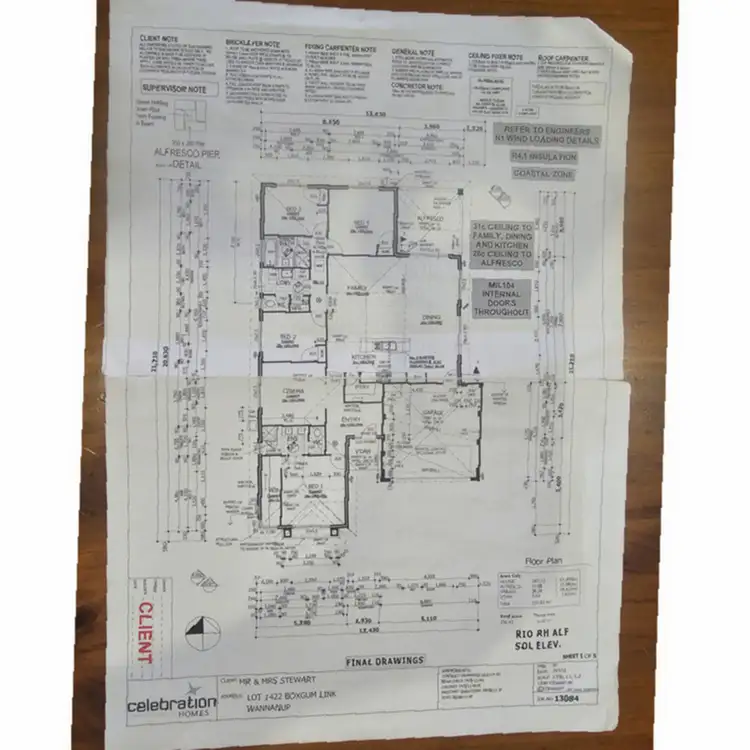 Floorplan of Homely house listing, 7 Boxgum Link, Wannanup WA 6210
