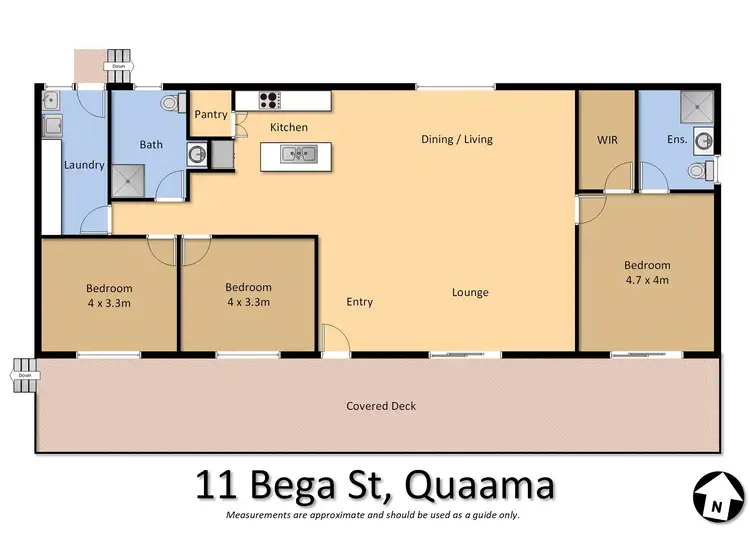 Floorplan of Homely house listing, 11 Bega Street, Quaama NSW 2550