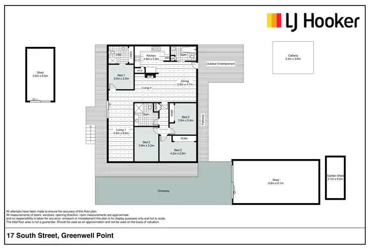 Floorplan of Homely house listing, 17 South Street, Greenwell Point NSW 2540
