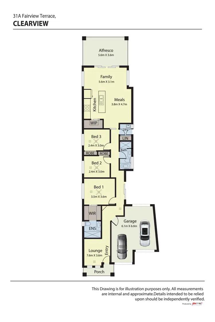 Floorplan of Homely house listing, 31A Fairview Tce, Clearview SA 5085