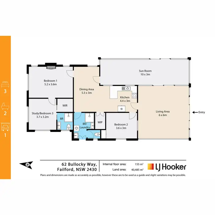 Floorplan of Homely house listing, 62 Bullocky Way, Failford NSW 2430