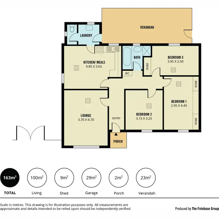 Floorplan of Homely house listing, 12 Hibiscus Street, Elizabeth Vale SA 5112