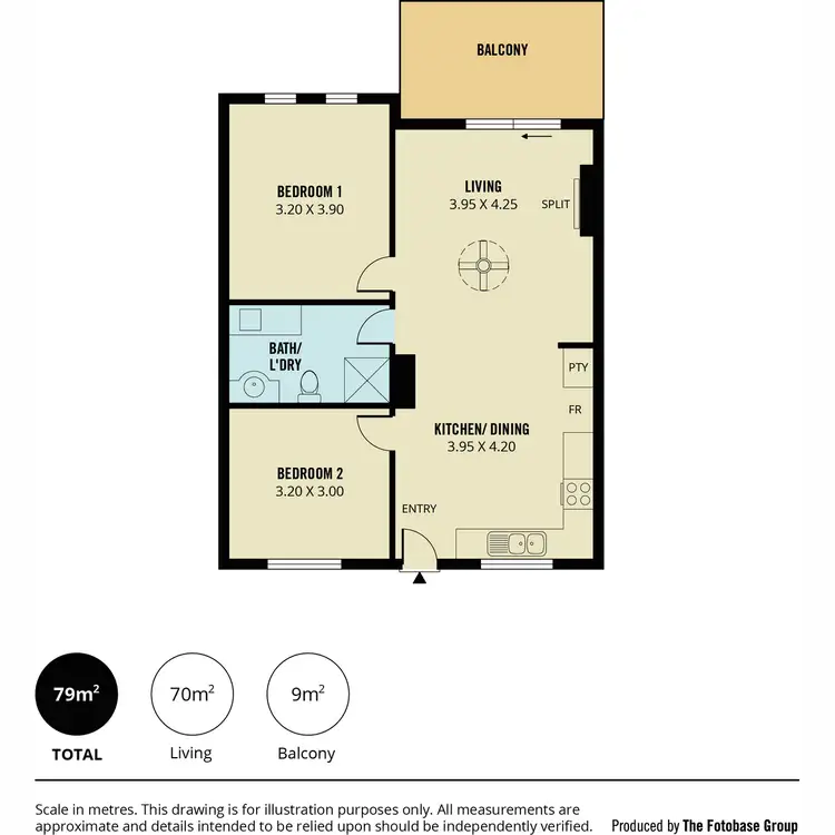 Floorplan of Homely unit listing, 24/32-36 Riverside Street, Mawson Lakes SA 5095