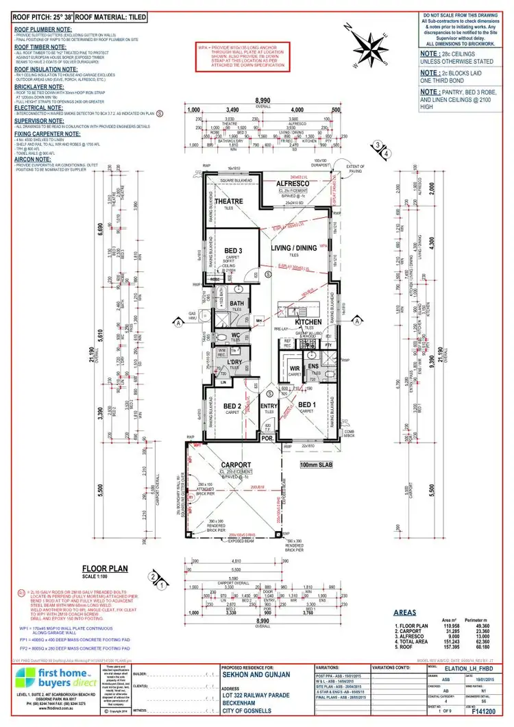 Floorplan of Homely house listing, 428 Railway Parade, Beckenham WA 6107