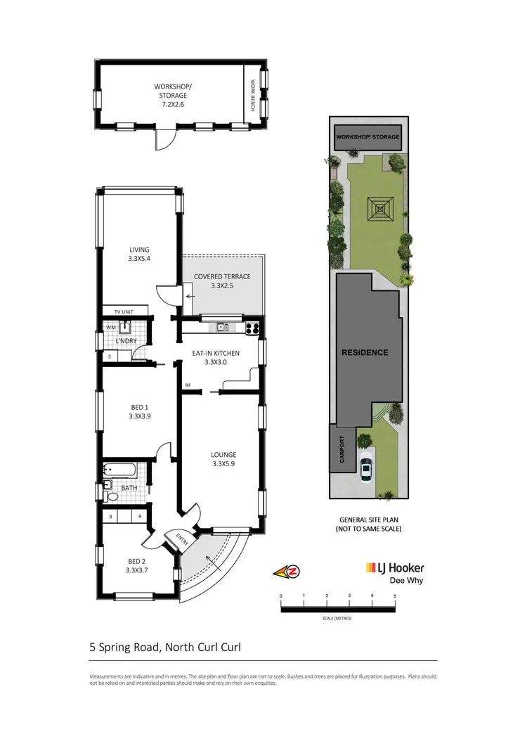 Floorplan of Homely house listing, 5 Spring Road, North Curl Curl NSW 2099