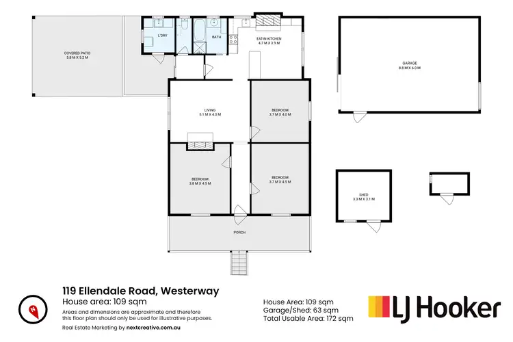 Floorplan of Homely house listing, 119 Ellendale Road, Westerway TAS 7140
