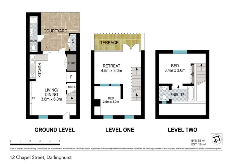 Floorplan of Homely house listing, 12 Chapel Street, Darlinghurst NSW 2010