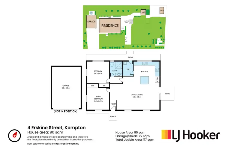 Floorplan of Homely house listing, 4 Erskine Street, Kempton TAS 7030