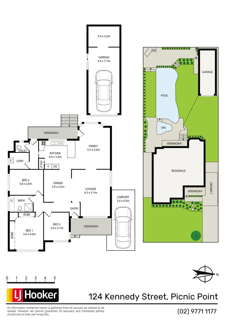 Floorplan of Homely house listing, 124 Kennedy Street, Picnic Point NSW 2213