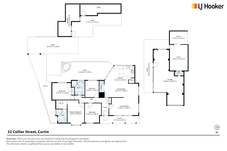 Floorplan of Homely house listing, 32 Collier Street, Curtin ACT 2605