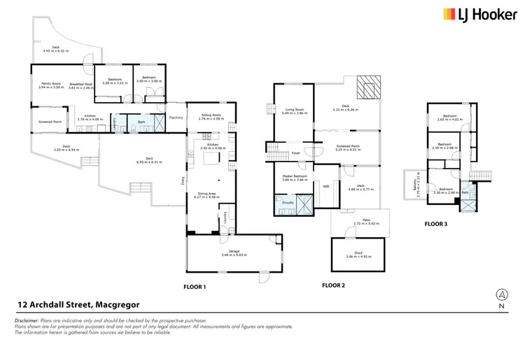 Floorplan of Homely house listing, 12 Archdall Street, Macgregor ACT 2615