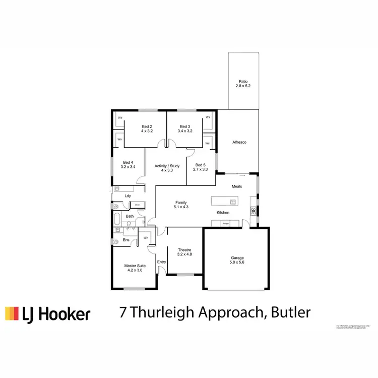 Floorplan of Homely house listing, 7 Thurleigh Approach, Butler WA 6036