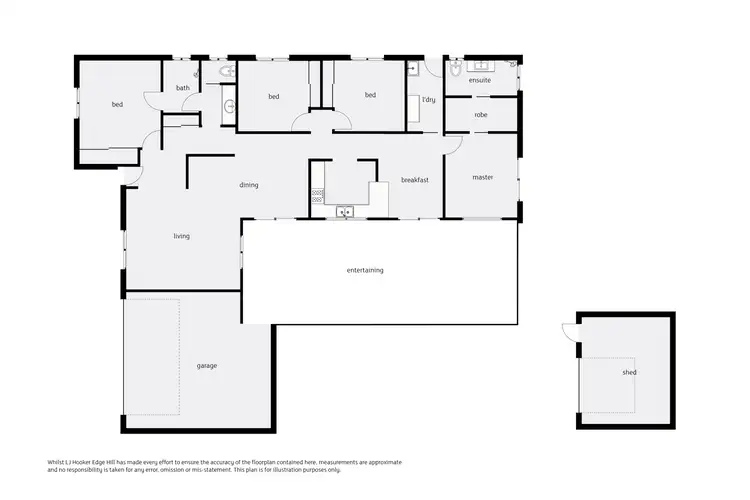 Floorplan of Homely house listing, 5 Lomond Close, Edge Hill QLD 4870