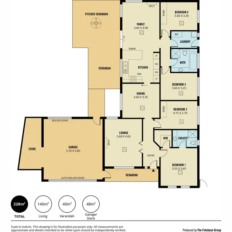 Floorplan of Homely house listing, 6 Gammon Court, Greenwith SA 5125