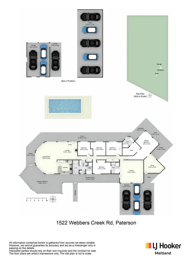 Floorplan of Homely rural property listing, 1522 Webbers Creek Road, Webbers Creek NSW 2421