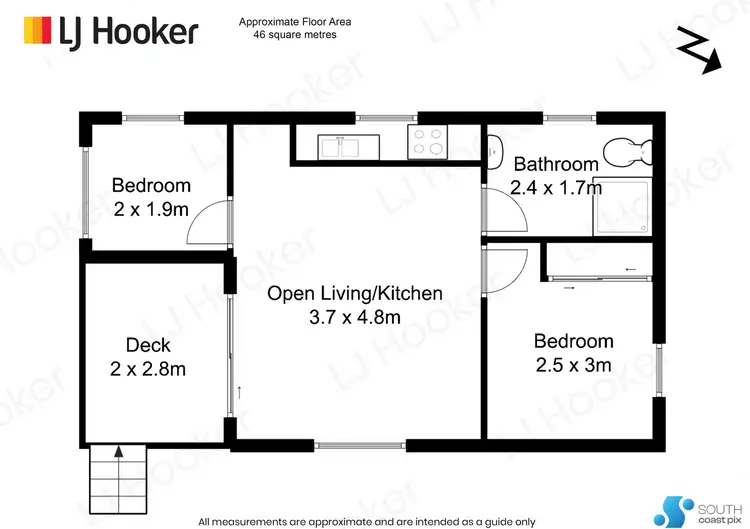 Floorplan of Homely house listing, 134/6 Lyttle Street, Broulee NSW 2537