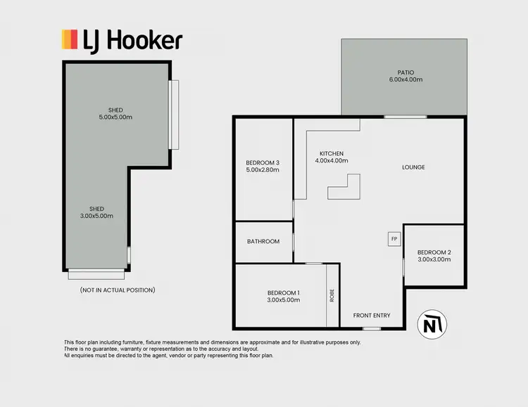 Floorplan of Homely house listing, 3 Peron Street, Stieglitz TAS 7216