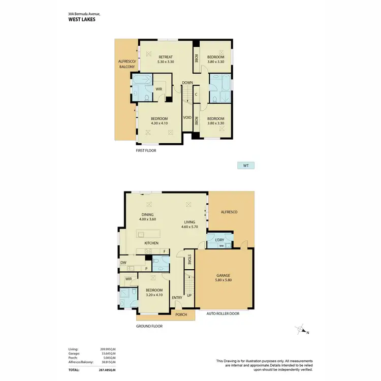 Floorplan of Homely house listing, 30A Bermuda Avenue, West Lakes Shore SA 5020