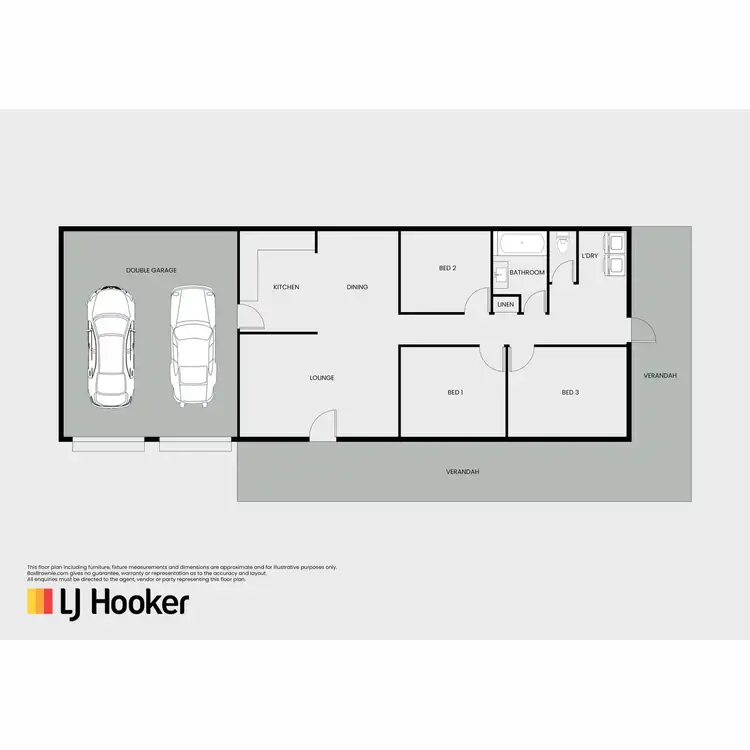 Floorplan of Homely rural property listing, 15 Turner Road, Tarzali QLD 4885