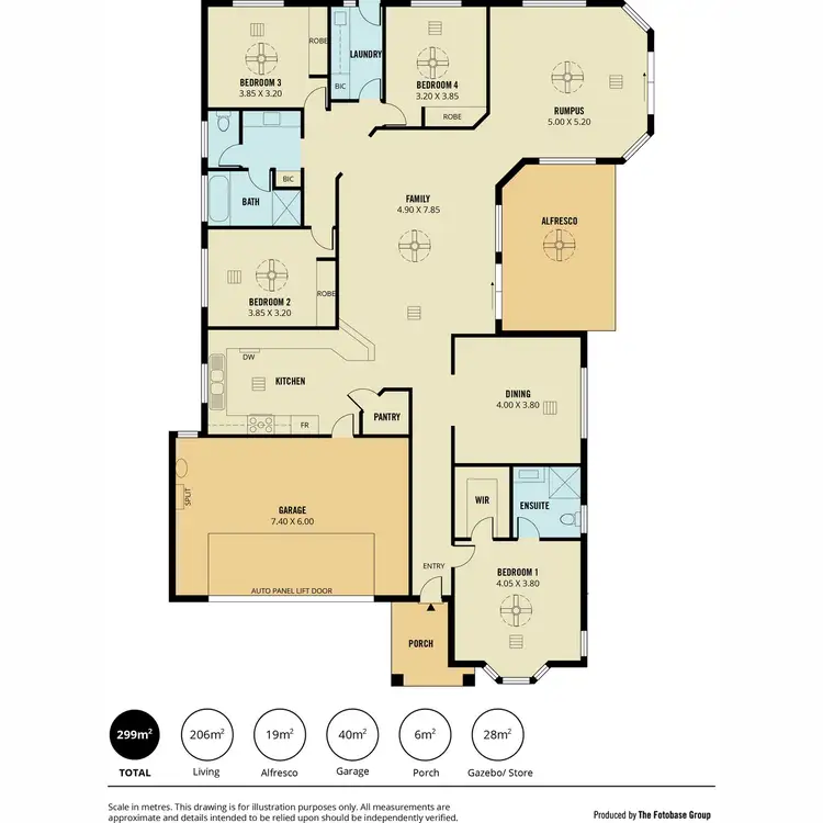 Floorplan of Homely house listing, 19 Weatherstone Crescent, Mawson Lakes SA 5095