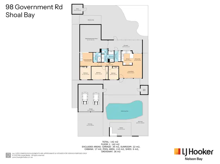 Floorplan of Homely house listing, 98 Government Road, Shoal Bay NSW 2315