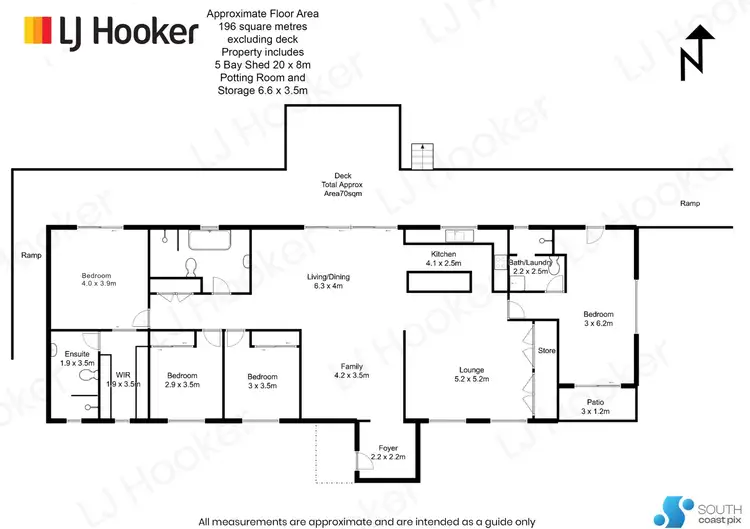 Floorplan of Homely house listing, 8 Tall Trees Place, Long Beach NSW 2536