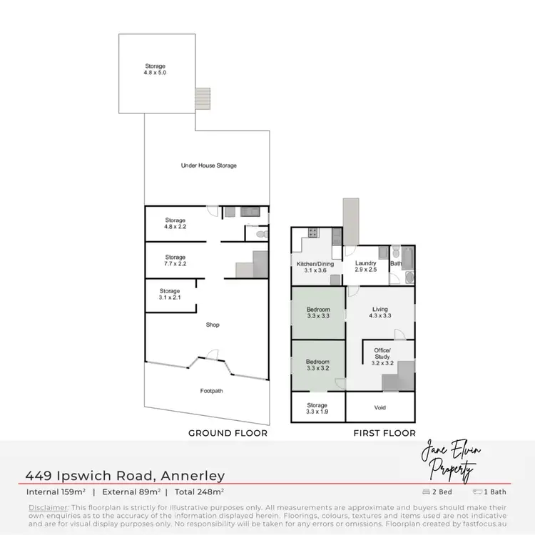 Floorplan of Homely house listing, 449 Ipswich Road, Annerley QLD 4103