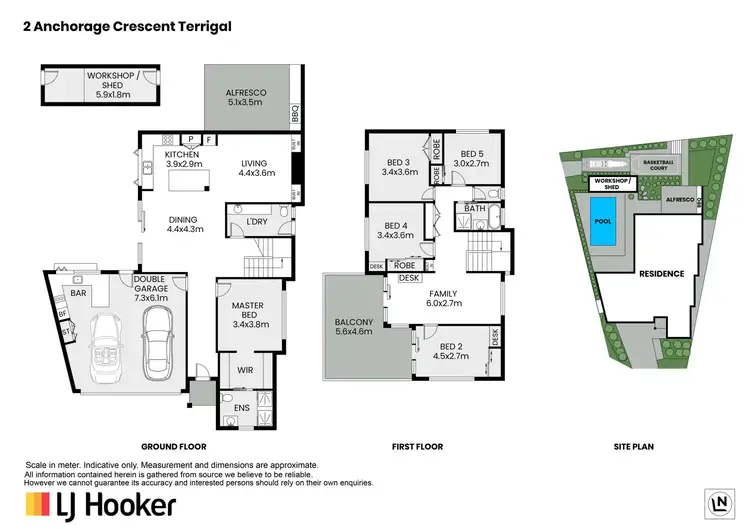 Floorplan of Homely house listing, 2 Anchorage Crescent, Terrigal NSW 2260
