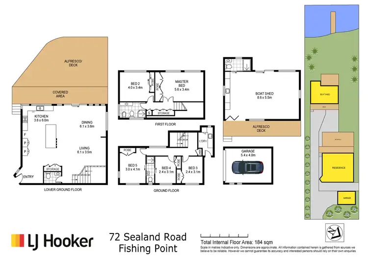 Floorplan of Homely house listing, 72 Sealand Road, Fishing Point NSW 2283