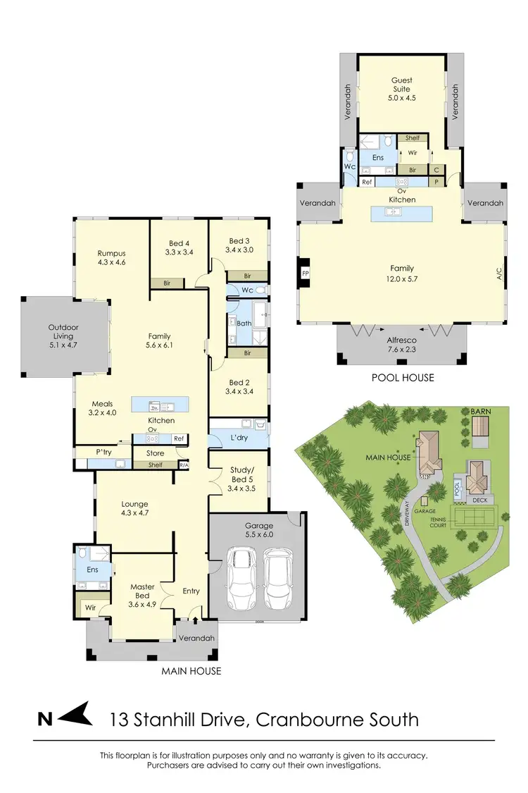 Floorplan of Homely house listing, 13 Stanhill Drive, Cranbourne South VIC 3977