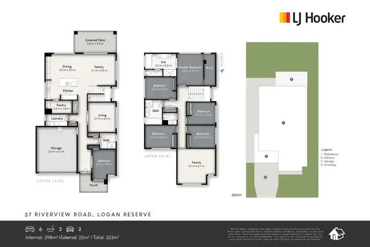 Floorplan of Homely house listing, 37 Riverview Road, Logan Reserve QLD 4133