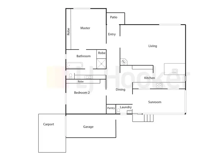 Floorplan of Homely house listing, 6 Bluewater Drive, Harrington NSW 2427