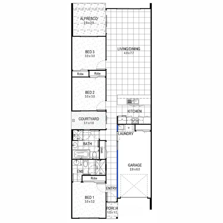 Floorplan of Homely house listing, 7 Malibu Road, Lawnton QLD 4501