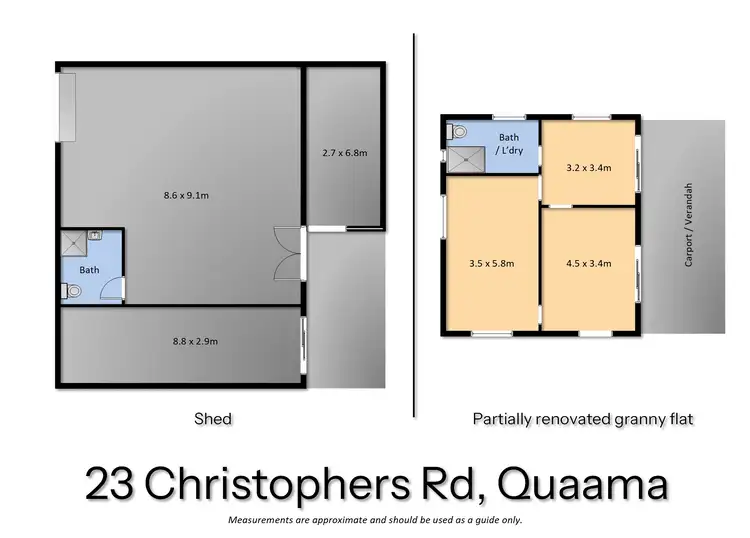 Floorplan of Homely rural property listing, 23 Christophers Road, Quaama NSW 2550