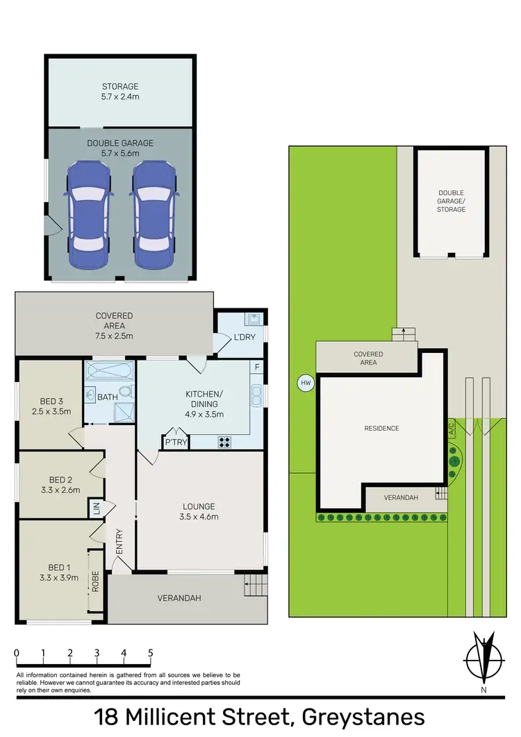 Floorplan of Homely house listing, 18 Millicent Street, Greystanes NSW 2145