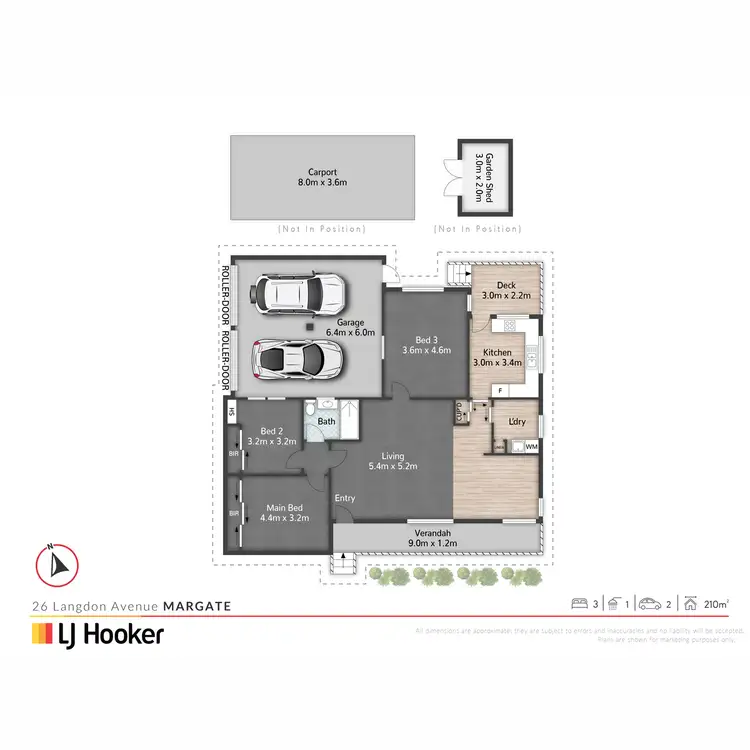 Floorplan of Homely house listing, 26 Langdon Avenue, Margate QLD 4019