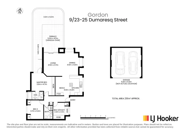 Floorplan of Homely unit listing, 9/23 - 25 Dumaresq Street, Gordon NSW 2072