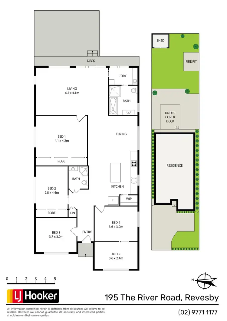 Floorplan of Homely house listing, 195 The River Road, Revesby NSW 2212