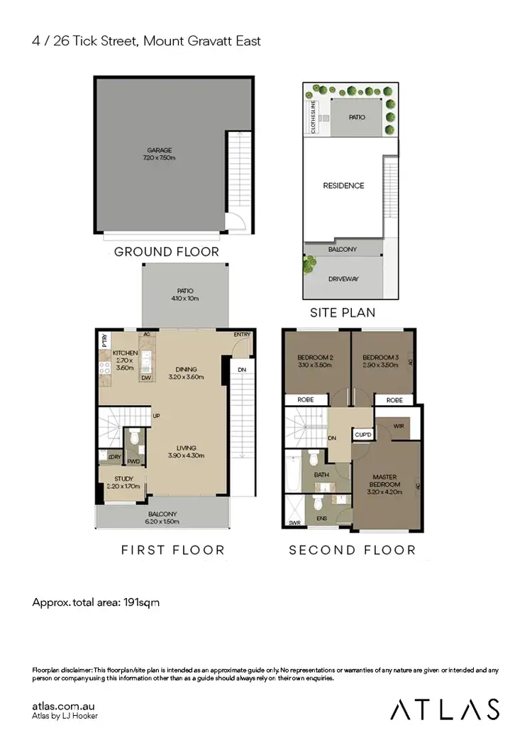 Floorplan of Homely townhouse listing, 4/26 Tick Street, Mount Gravatt East QLD 4122
