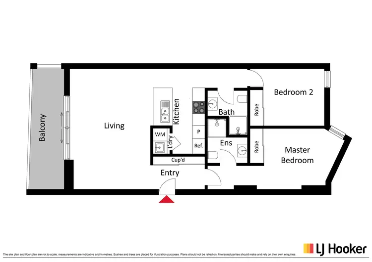 Floorplan of Homely apartment listing, 24/22 Cornelius Street, Coombs ACT 2611