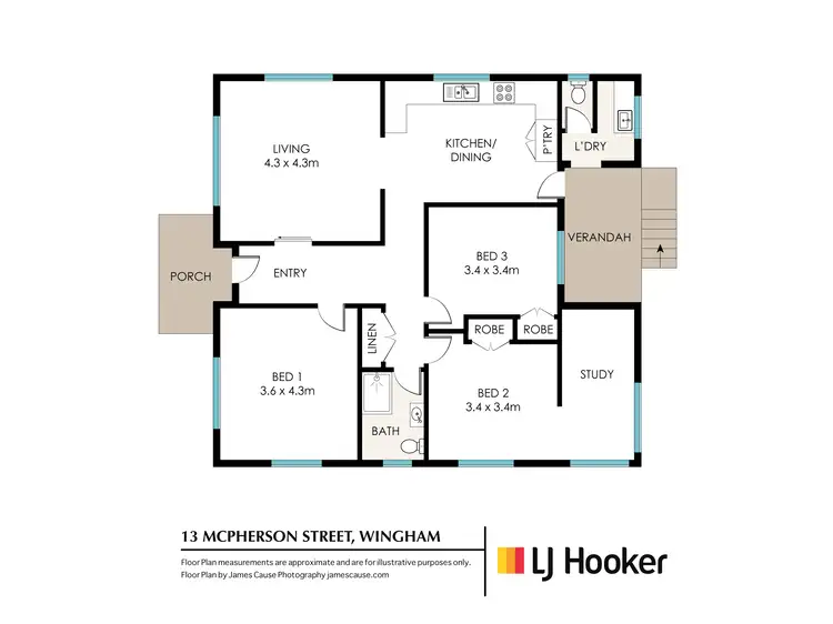 Floorplan of Homely house listing, 13 McPherson Street, Wingham NSW 2429