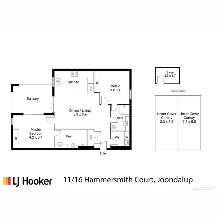 Floorplan of Homely house listing, 11/16 Hammersmith Court, Joondalup WA 6027
