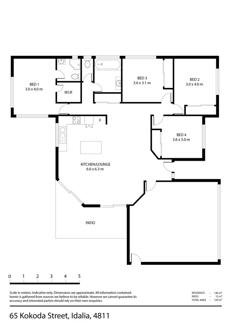 Floorplan of Homely house listing, 65 Kokoda Street, Idalia QLD 4811