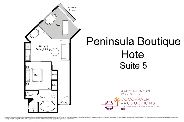 Floorplan of Homely apartment listing, 5 Peninsula/9-13 Esplanade, Port Douglas QLD 4877