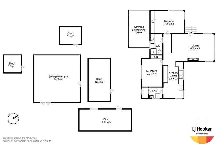 Floorplan of Homely house listing, 207 Hydehurst Road, Lachlan TAS 7140